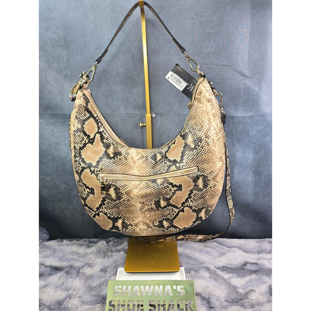 NWT INC International Concepts Kolleene Hobo Neutral Snake Bag
